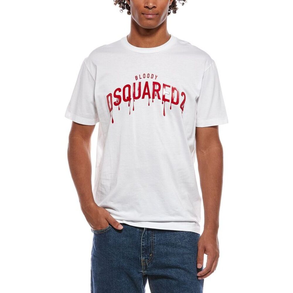 Dsquared2 Mens  T-Shirt, White
